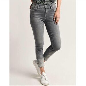 Citizens of‎ Humanity Rocket Crop High Rise Skinny Gray Size 28